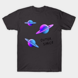 Trippy Saturn T-Shirt